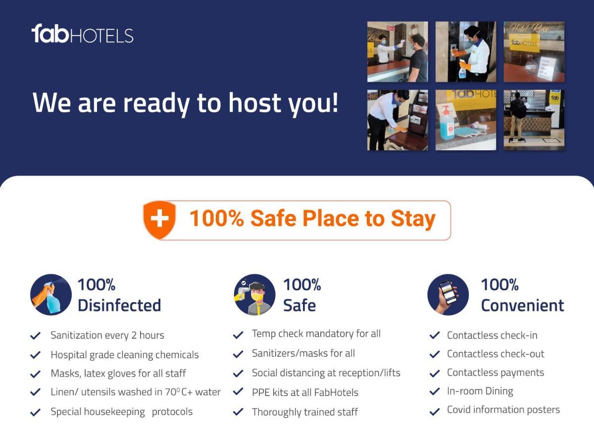 Fabhotel Conclave Boutique New Delhi Bagian luar foto